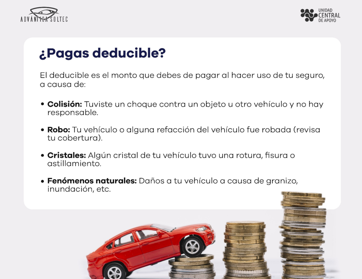 ADVANTICA SOLTEC: Pagas deducible? ADVANTICA SOLTEC: Pagas deducible?